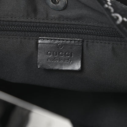 Gucci Suede Monogram Hobo Black 6 of 15