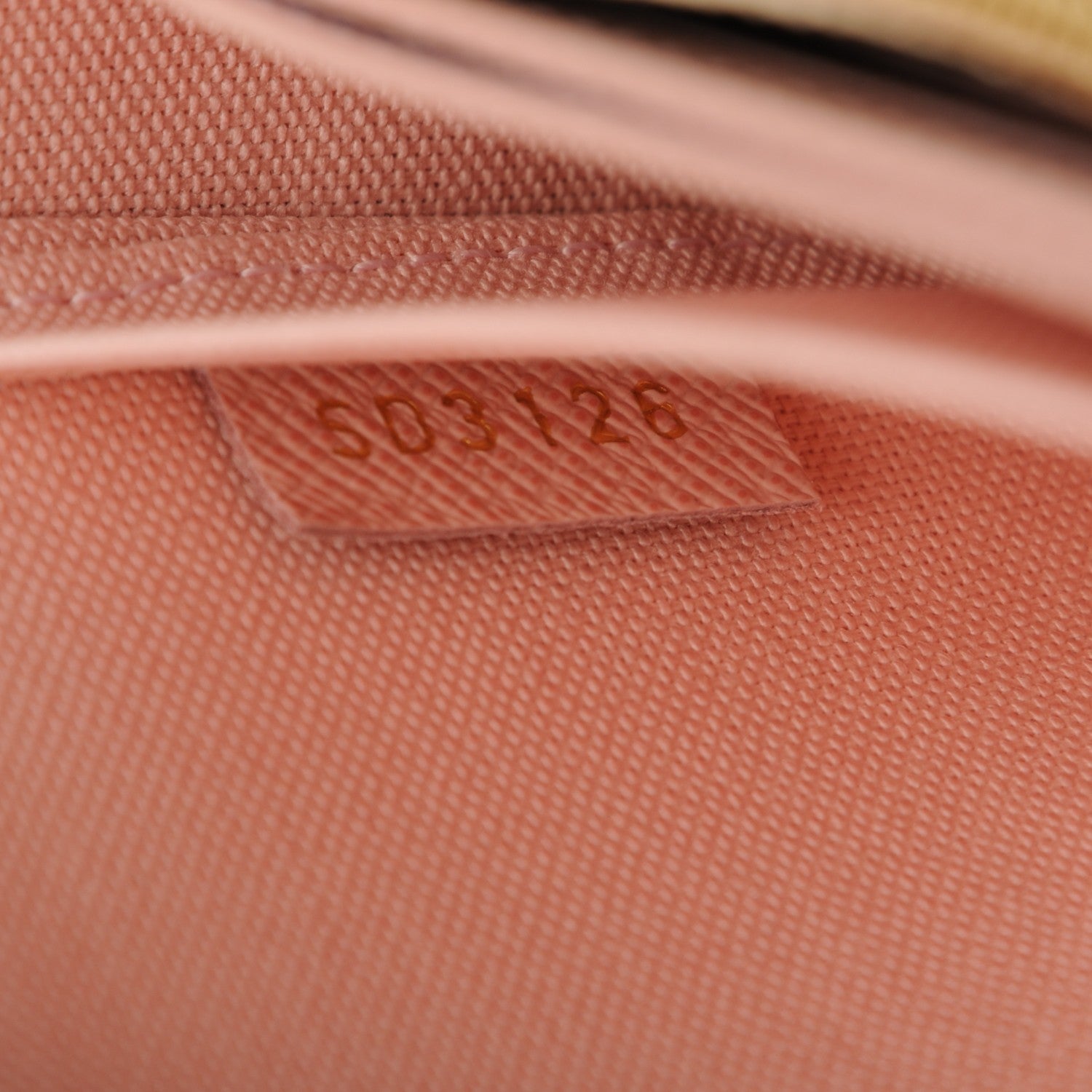 Louis Vuitton Damier Azur Pochette Felicie Chain Wallet Rose Ballerine 8 of 10