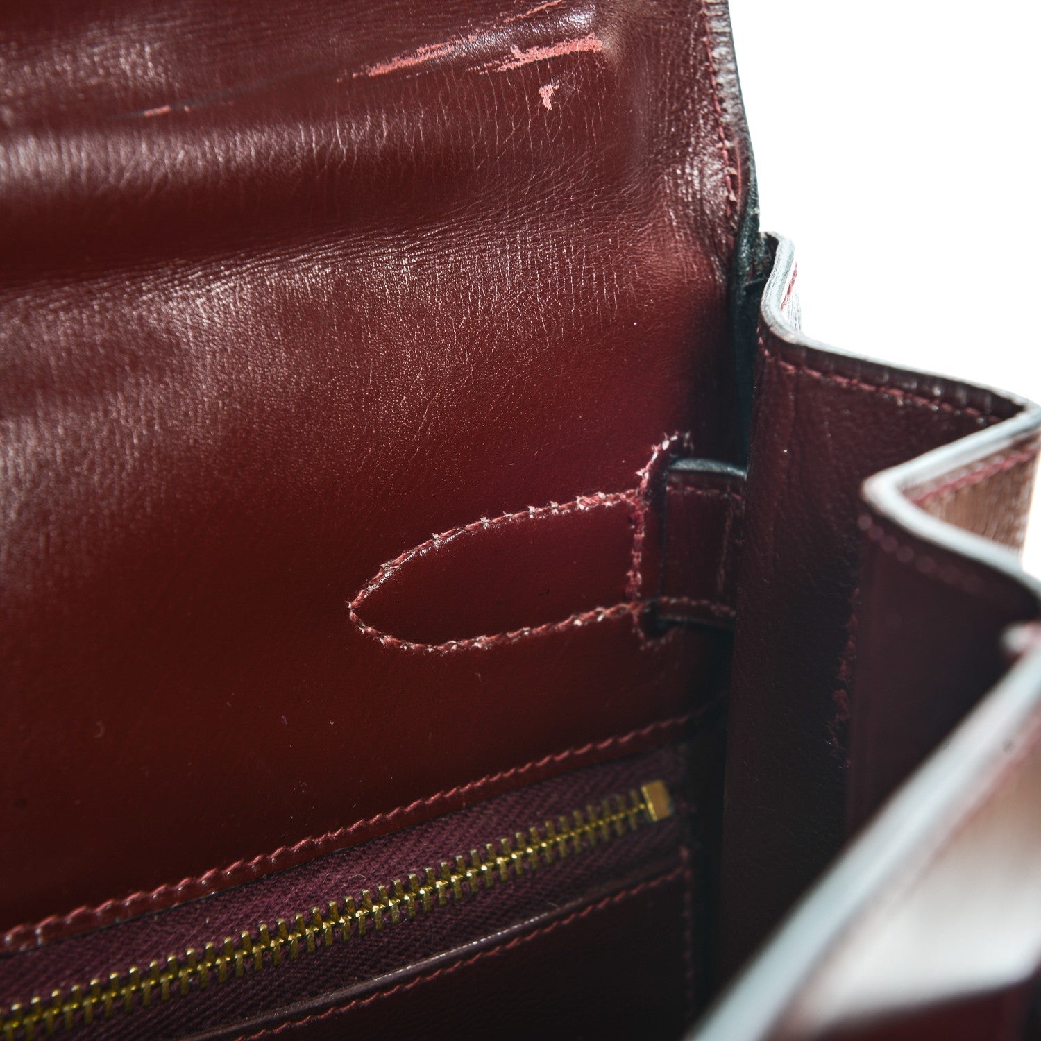 Hermes Box Kelly Retourne 32 Rouge H 26 of 31
