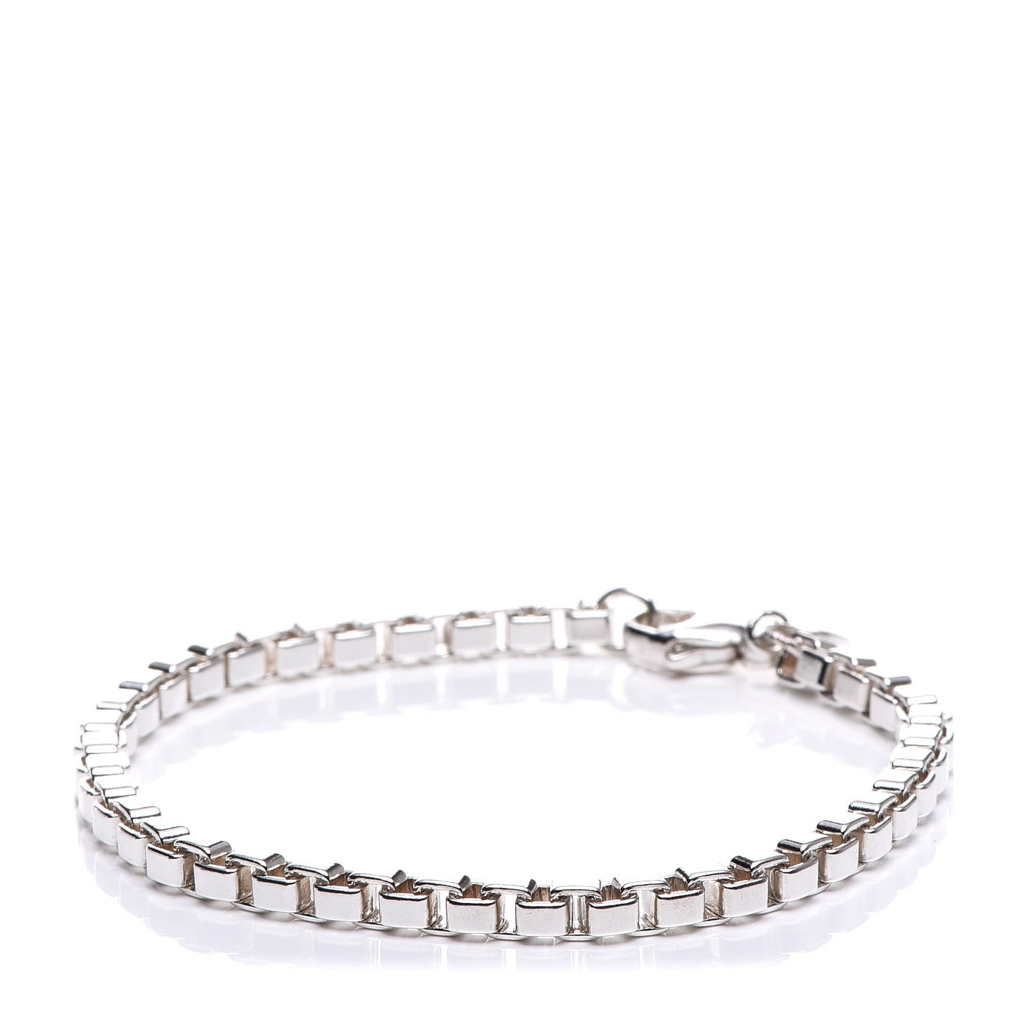 Sterling Silver 4mm Venetian Link Bracelet