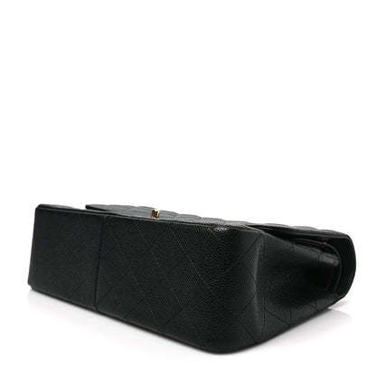 Chanel Caviar Quilted Jumbo Double Flap Black 8 of 8