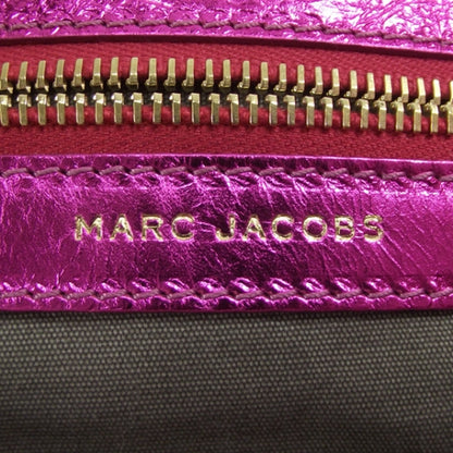 Marc Jacobs Metallic Fuchsia Crinkled Cruise Tote 7 of 10