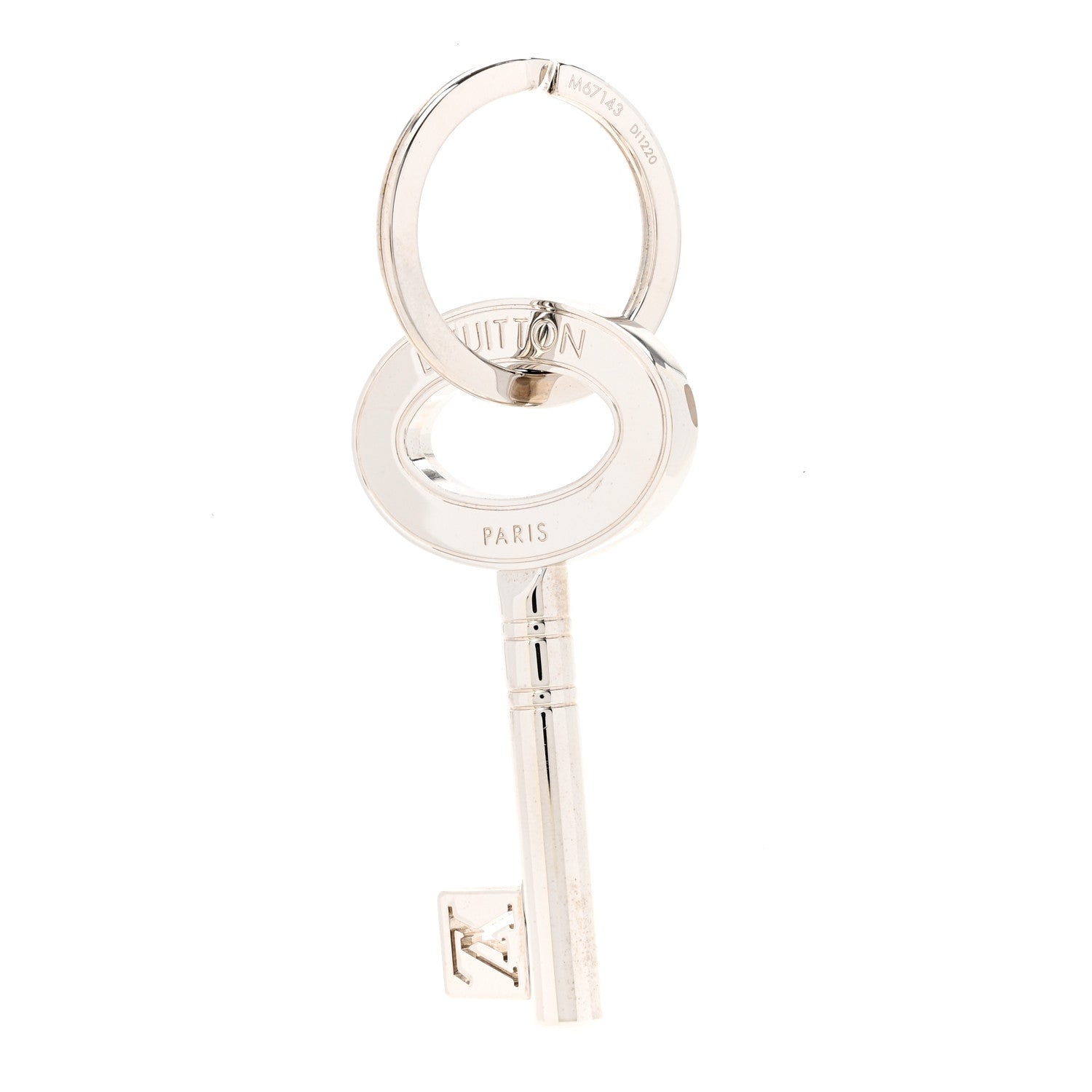 Louis Vuitton Travel Key Key Holder Silver 1 of 3