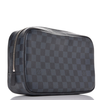 Louis Vuitton Damier Cobalt Toilet Pouch GM 4 of 7