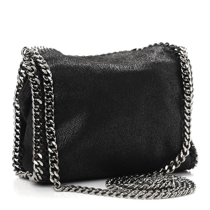 Stella McCartney Shaggy Deer Tiny Falabella Tote Black 3 of 11