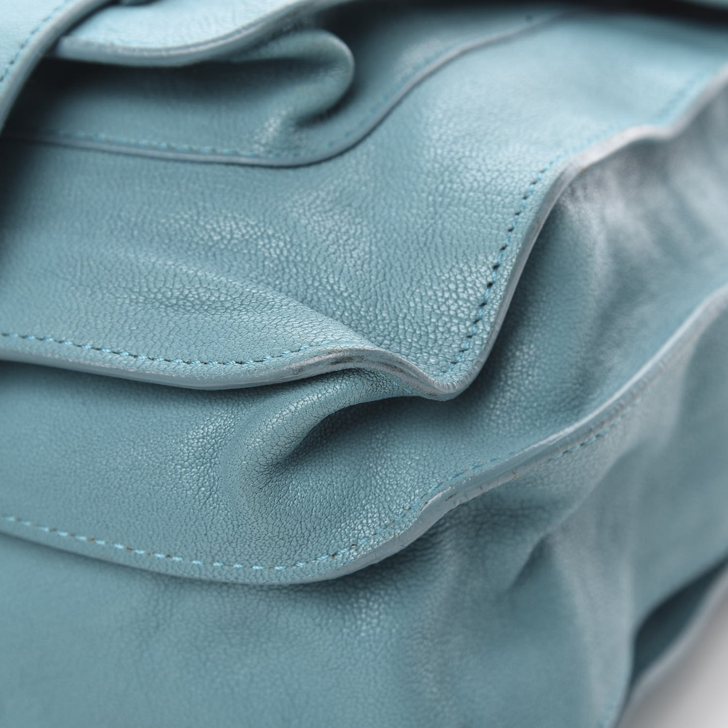 Lambskin Large PS1 Satchel Lagoon