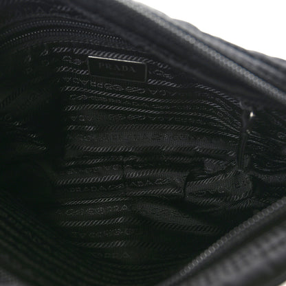 Prada Tessuto Nylon Triangle Shoulder Bag Black 5 of 10