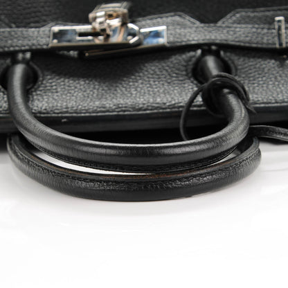Hermes Taurillon Clemence Birkin 30 Black 22 of 31