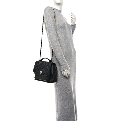 Chanel Caviar Quilted Large Business Affinity Flap Black 2 of 15