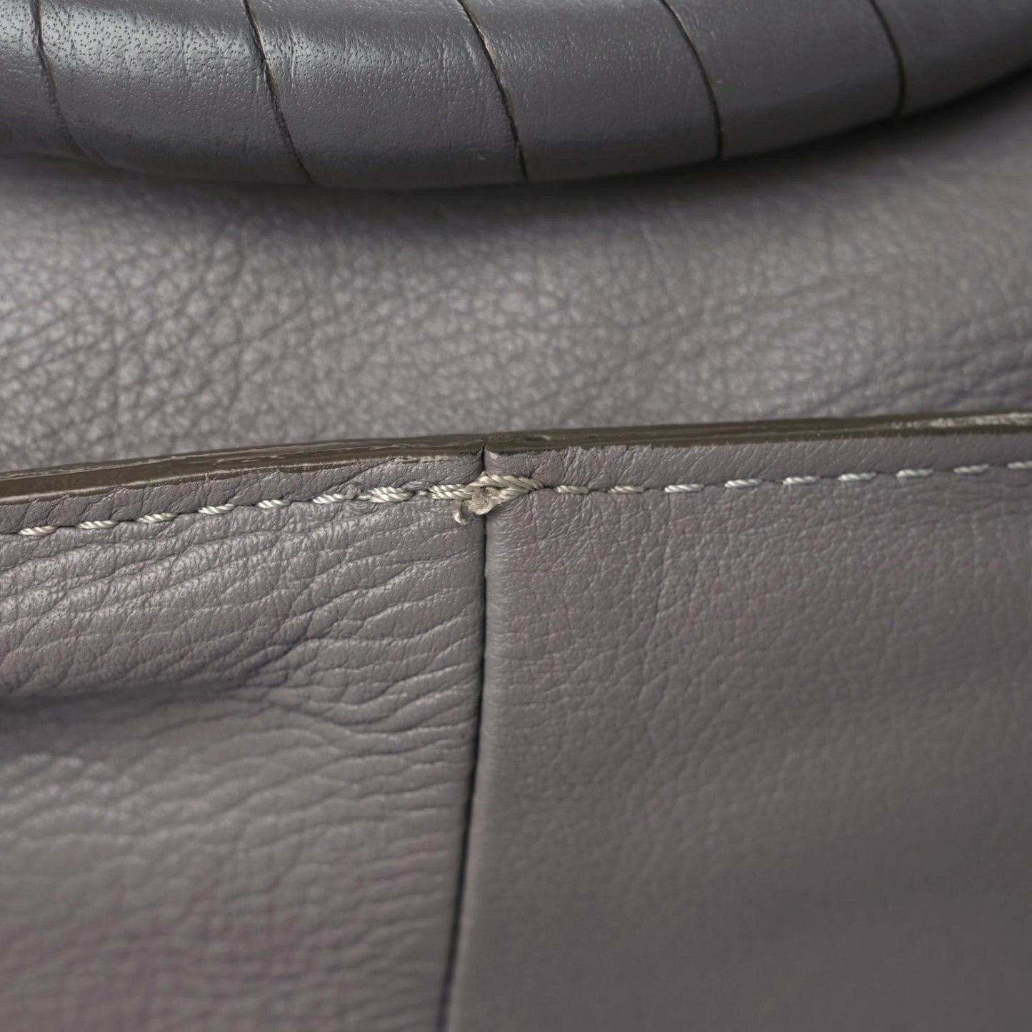 Calfskin Medium Marcie Satchel Cashmere Grey