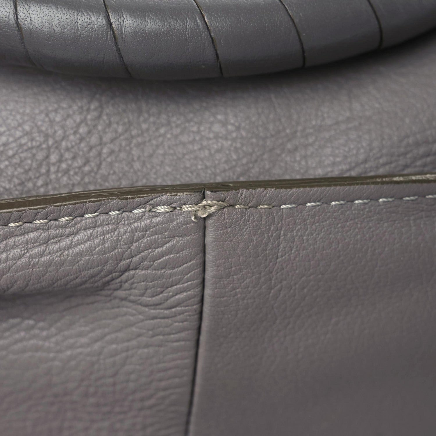 Chloe Calfskin Medium Marcie Satchel Cashmere Grey 14 of 16