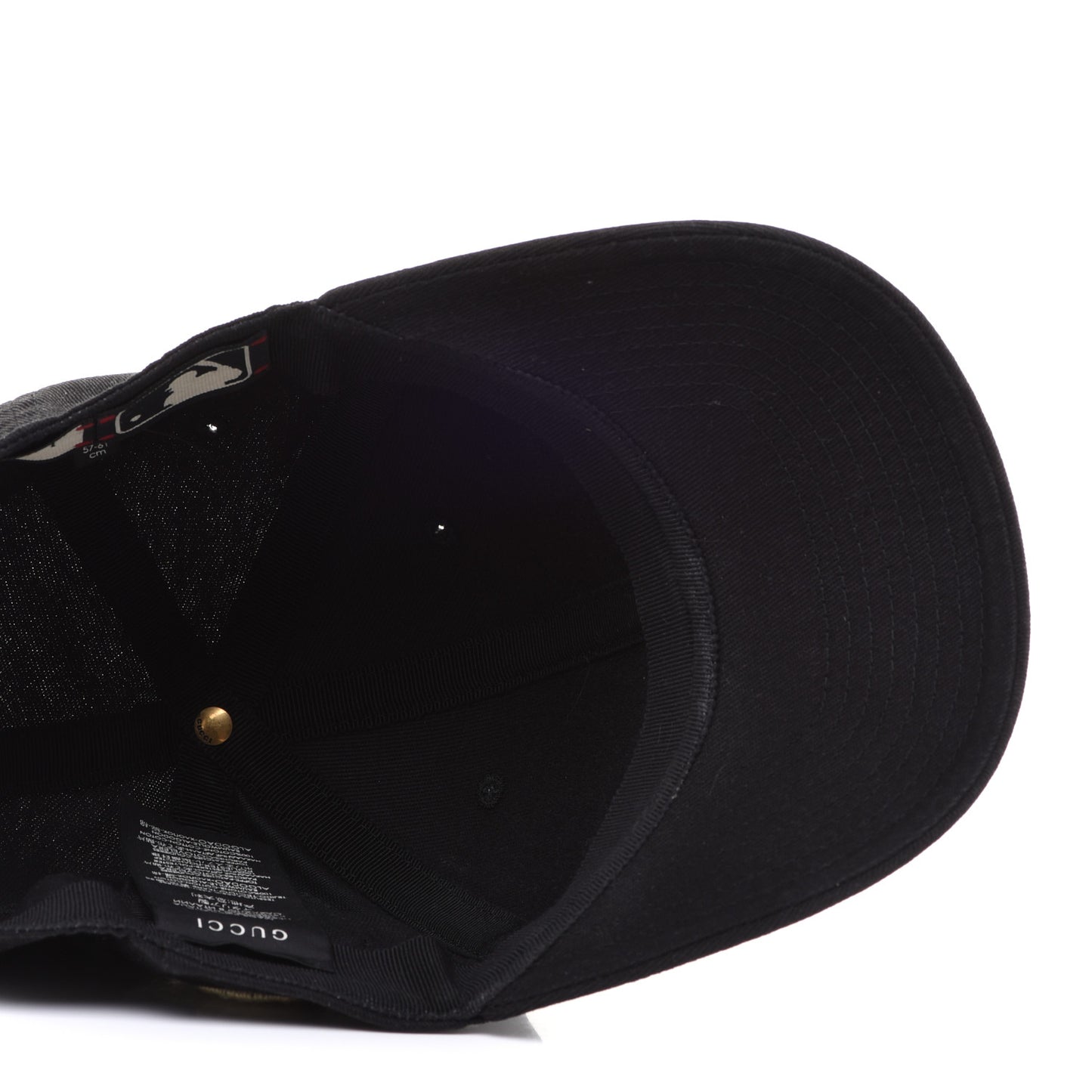 X MLB Cotton NY Yankees Baseball Hat 57-61 Black