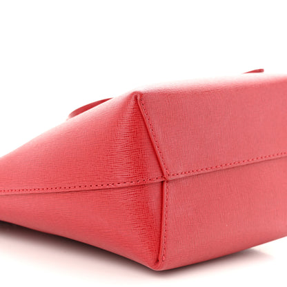 Mansur Gavriel Calfskin Mini Mini Bucket Bag Flamma 9 of 10
