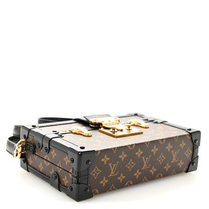 Louis Vuitton Monogram Petite Malle Black 4 of 9