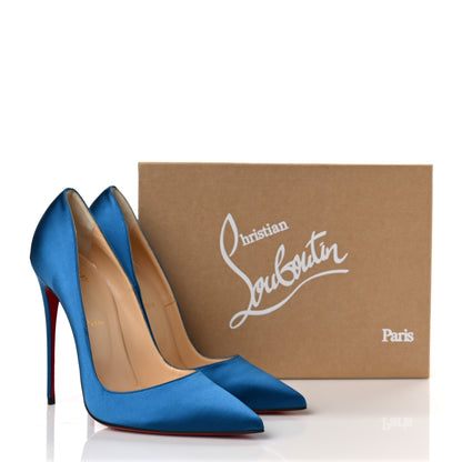 Christian Louboutin Satin So Kate 120 Pumps 42 Positano 8 of 8