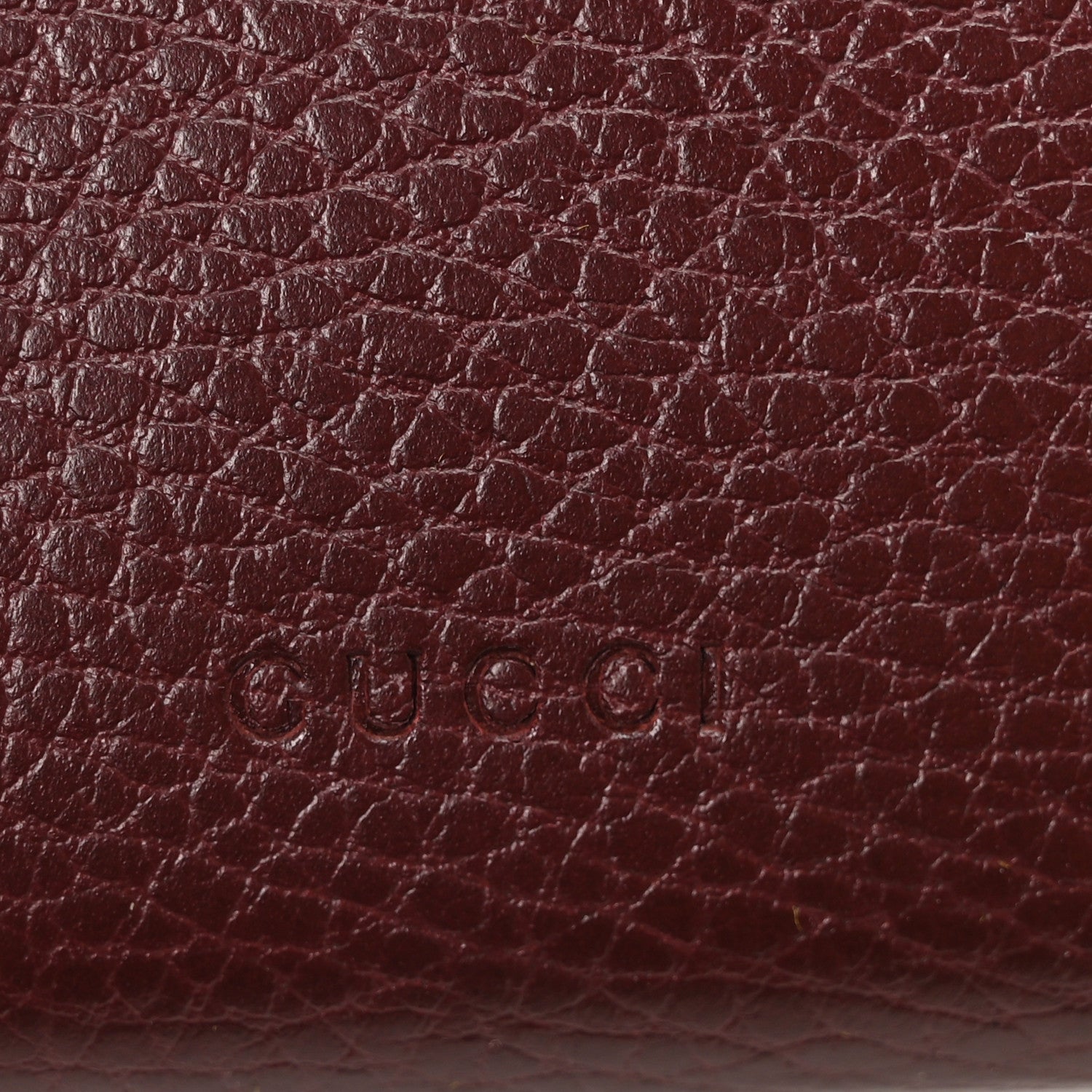 Gucci Dollar Calfskin Crystal Mini Dionysus Chain Wallet Vintage Bordeaux 6 of 9