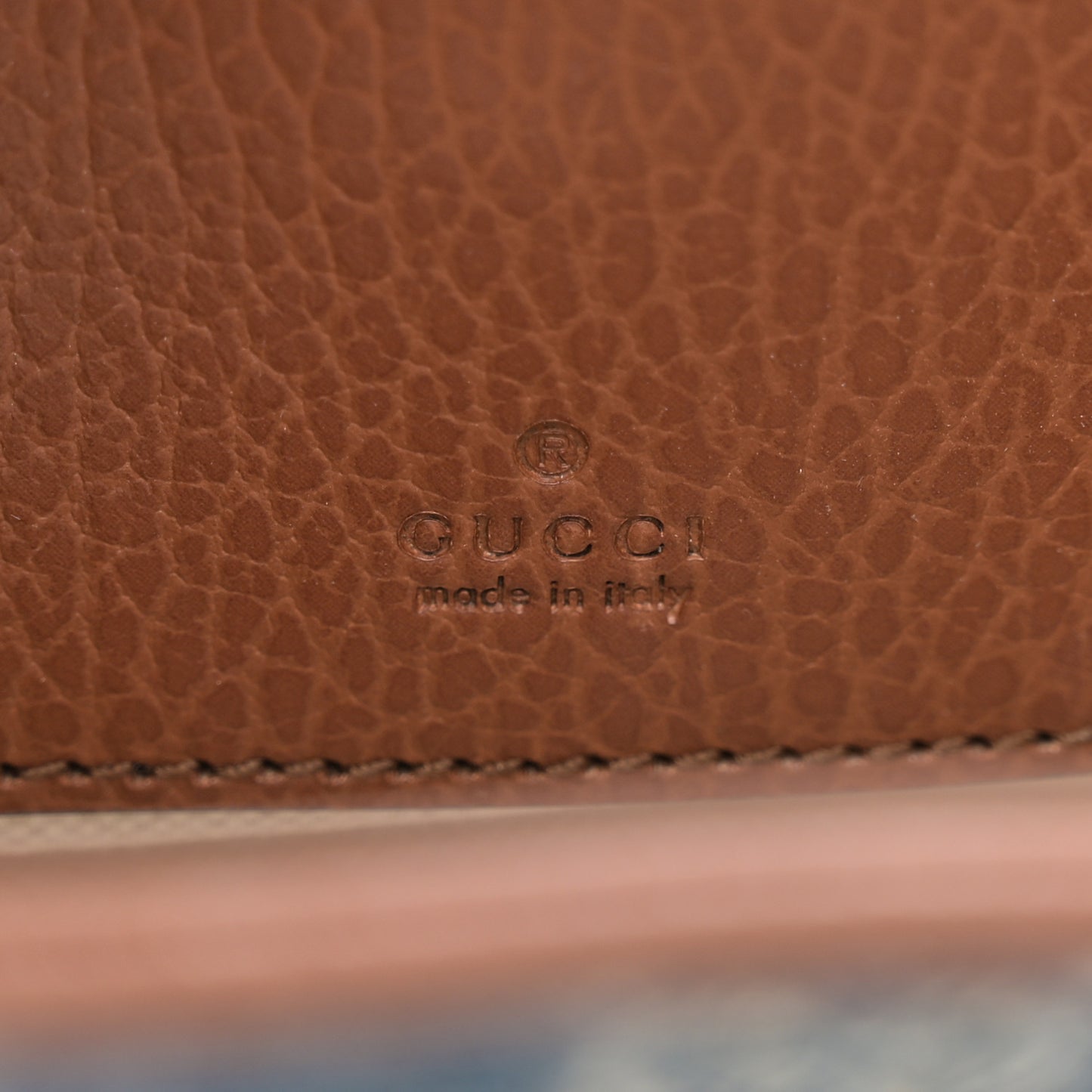 New Denim GG Monogram Calfskin Mini Jackie 1961 Hobo Blue Tea Cuir