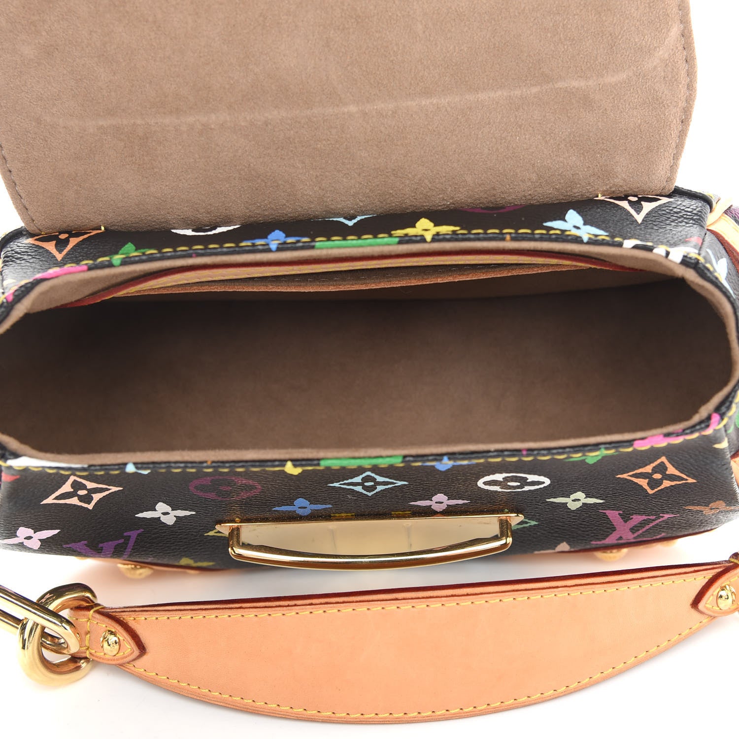 Louis Vuitton Monogram Multicolor Marilyn Black 5 of 10