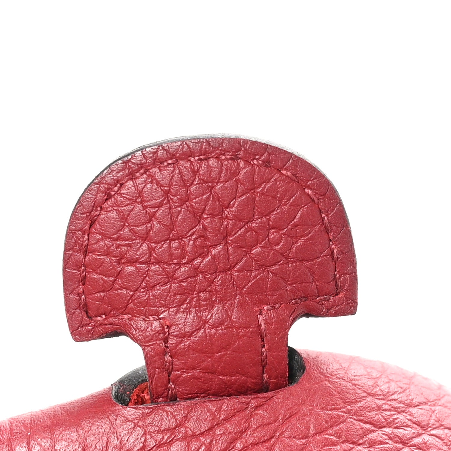 Hermes Taurillon Clemence Evelyne III PM Rouge Grenat 7 of 10