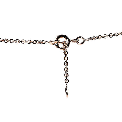 Hermes 18K Rose Gold Diamond Birkin Amulette Pendant Necklace 5 of 7