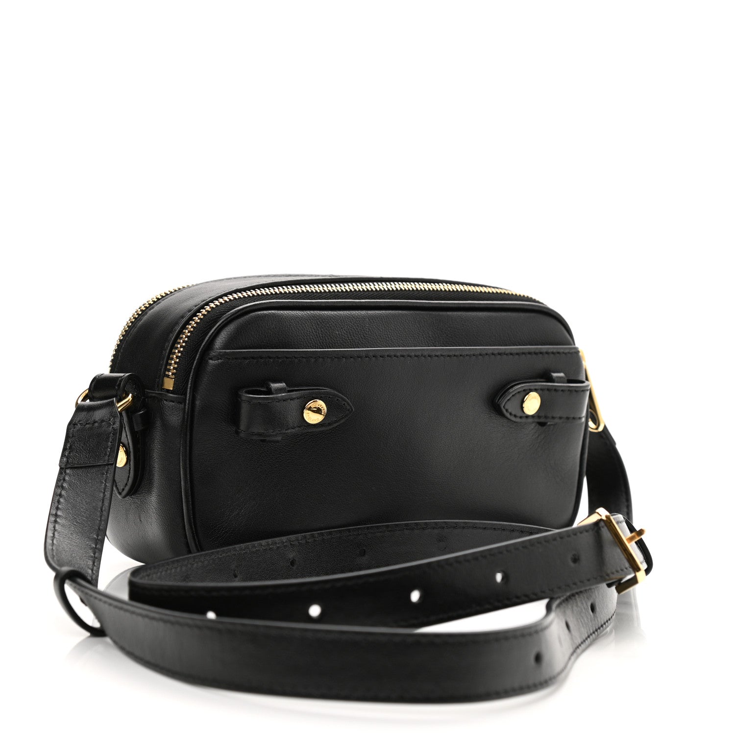 Burberry Lambskin Quilted Lola Convertible Camera Bag Black 3 of 10