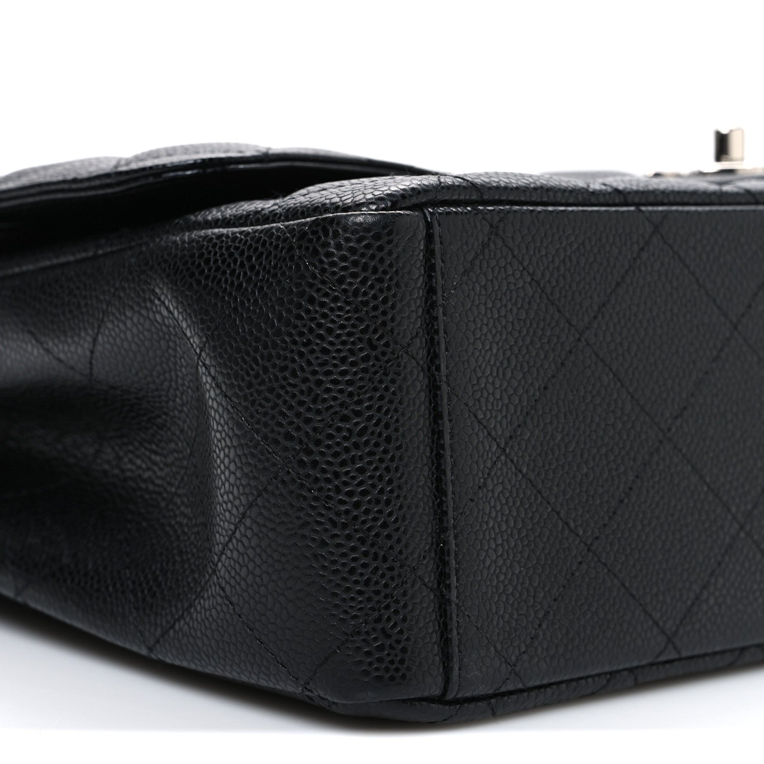 Chanel Caviar Quilted Maxi Double Flap Black 9 of 10