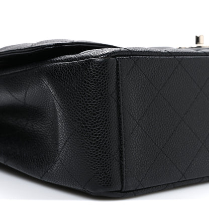 Chanel Caviar Quilted Maxi Double Flap Black 9 of 10