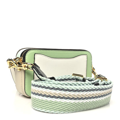 Marc Jacobs Saffiano Small Snapshot Camera Bag Mint Multicolor 3 of 11