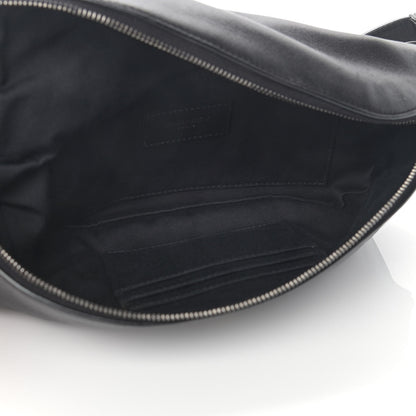 Saint Laurent Calfskin Monogram Belt Bag Black 5 of 14