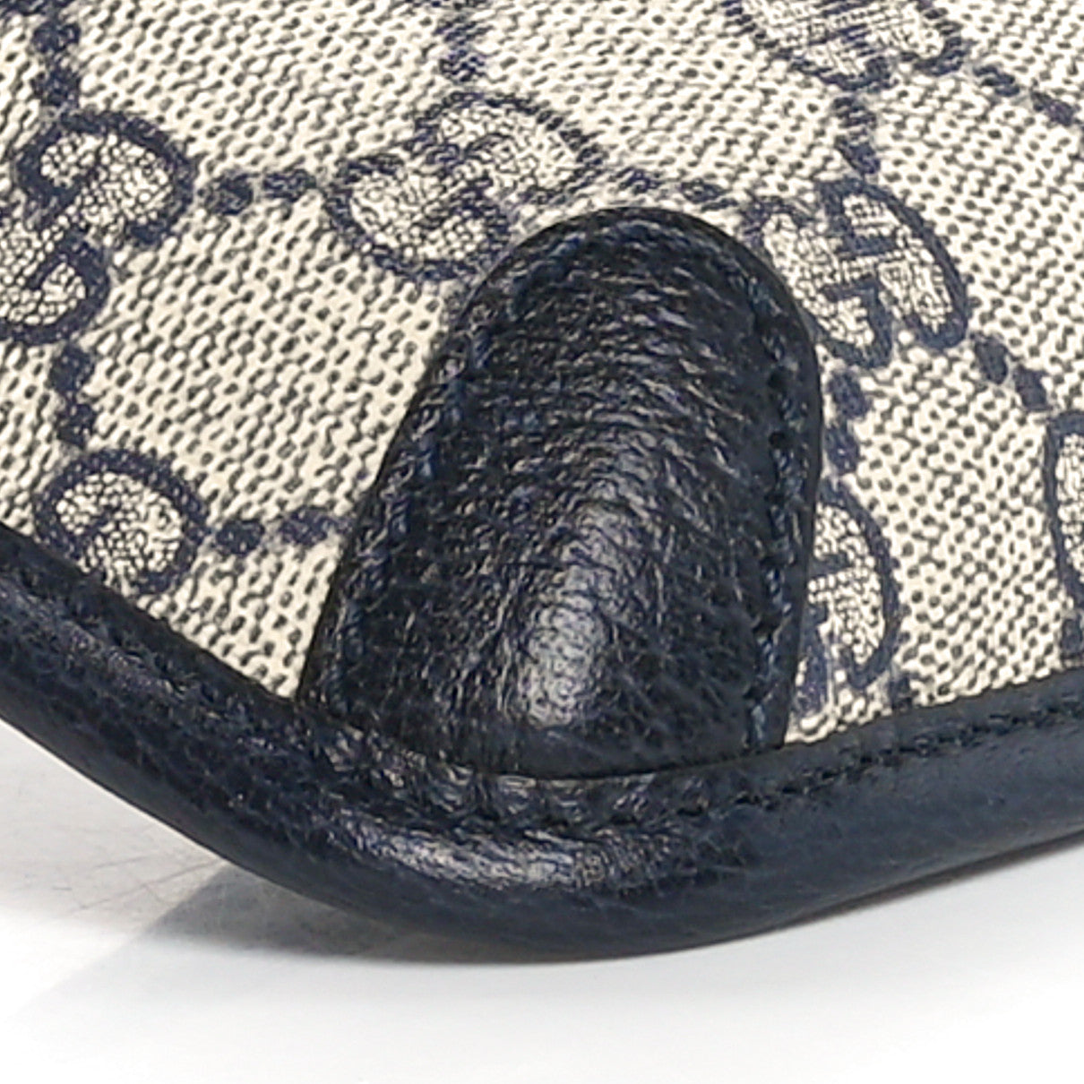 GG Supreme Monogram Web Small Ophidia Belt Bag 90 36 Beige Navy