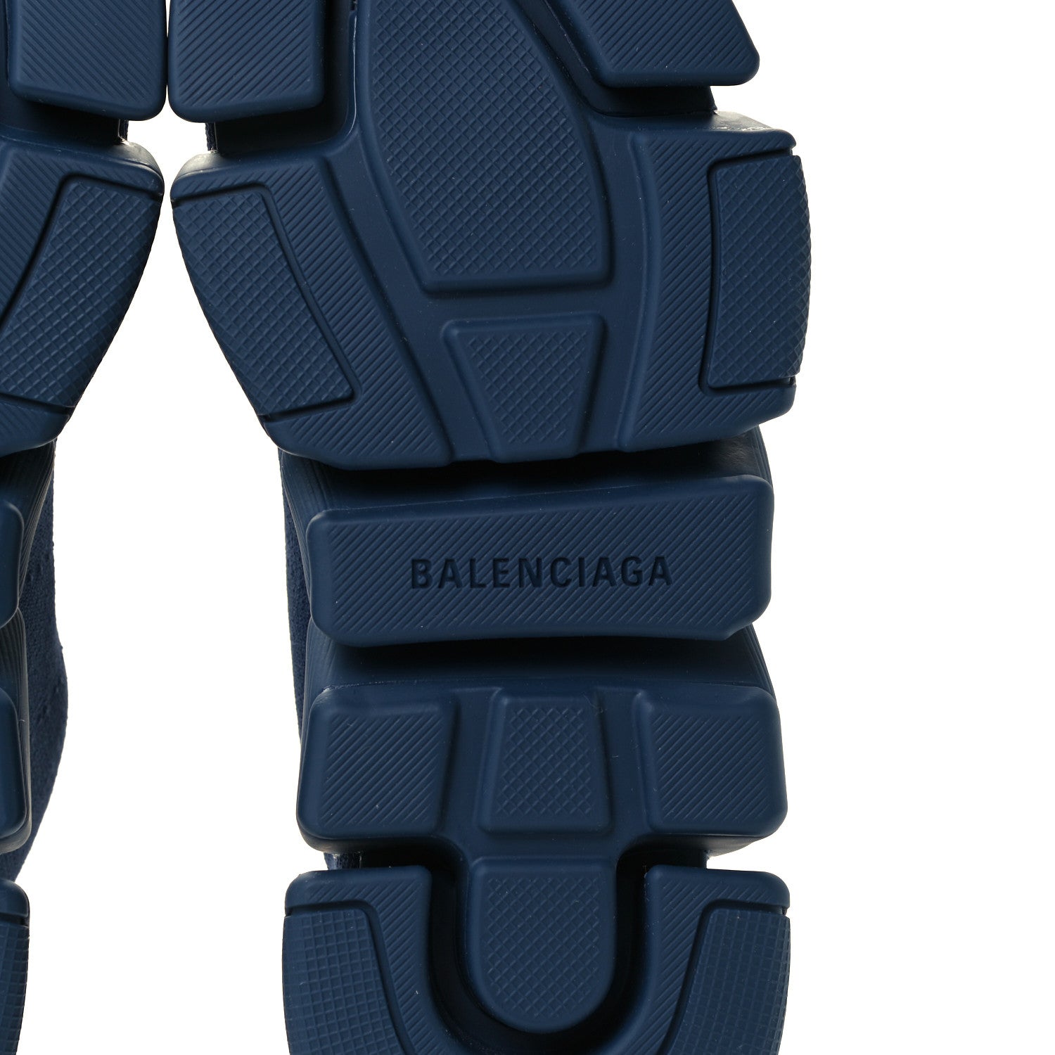 Balenciaga Technical 3D Recycled Knit Womens Speed 2.0 Sneakers 36 Monocolor Dark Navy 7 of 10