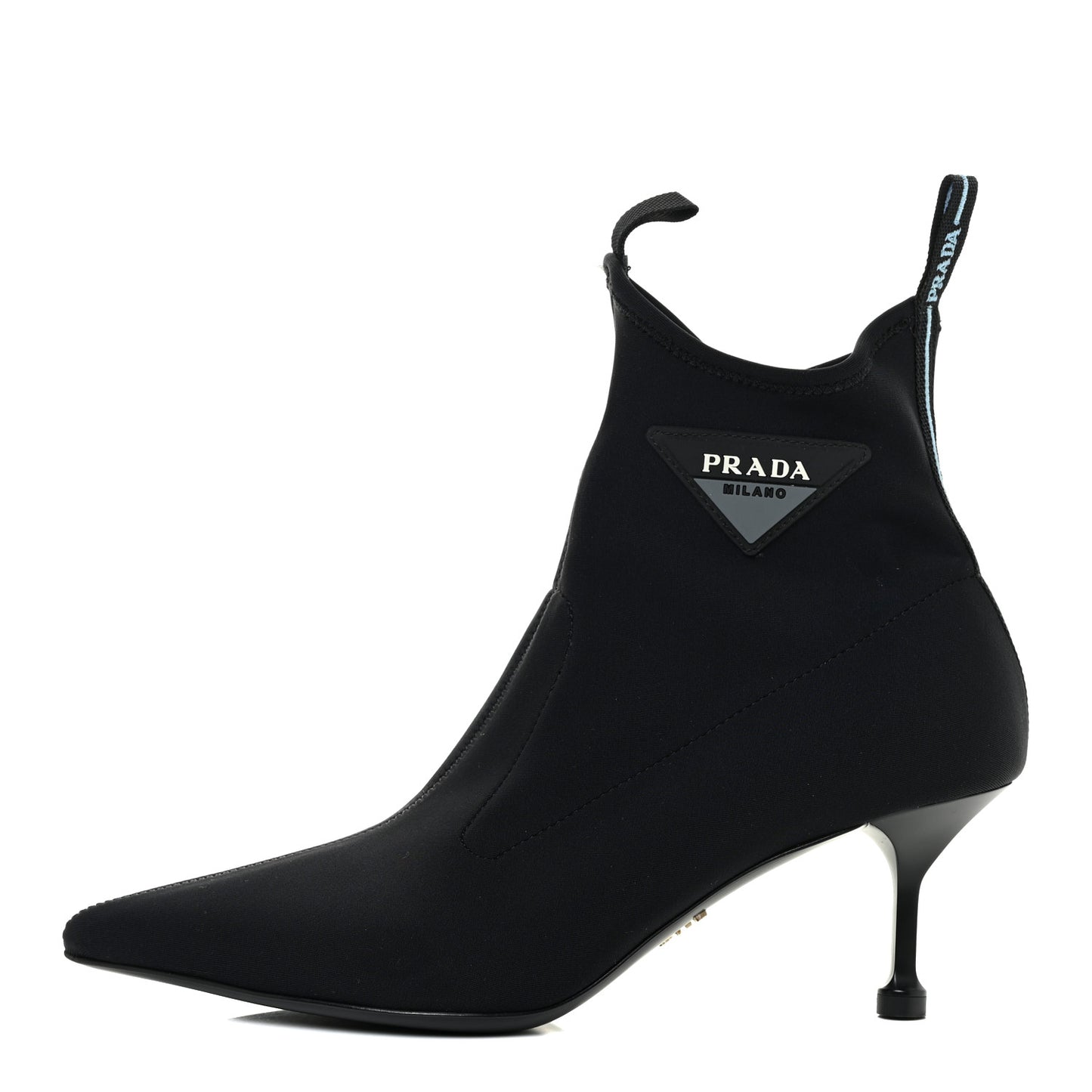 Neoprene Pointed 65 Sock Boots 38 Black