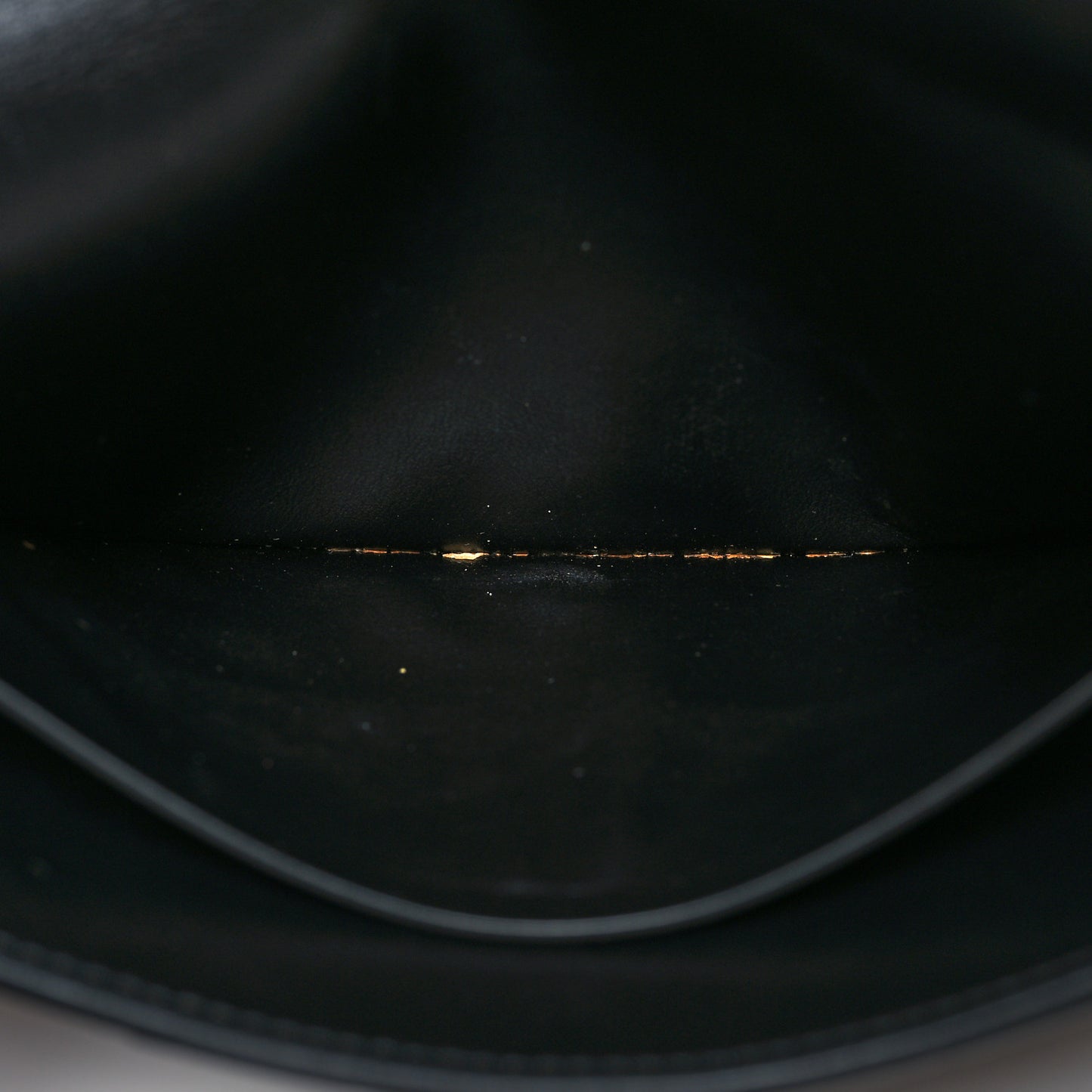 Nappa Intrecciato Flap Pouch Black