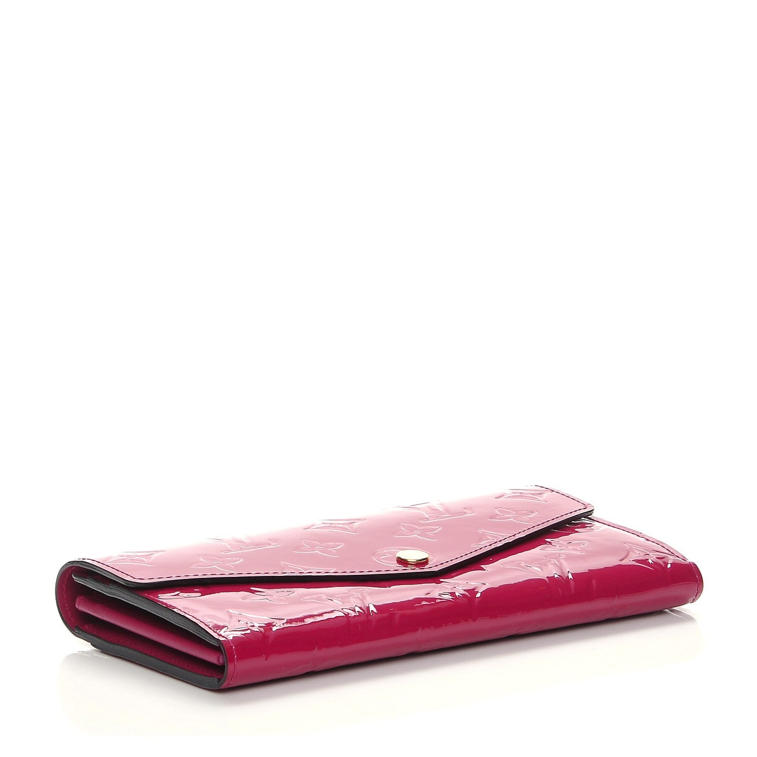 Louis Vuitton Vernis Sarah Wallet NM Rose Indien 4 of 7