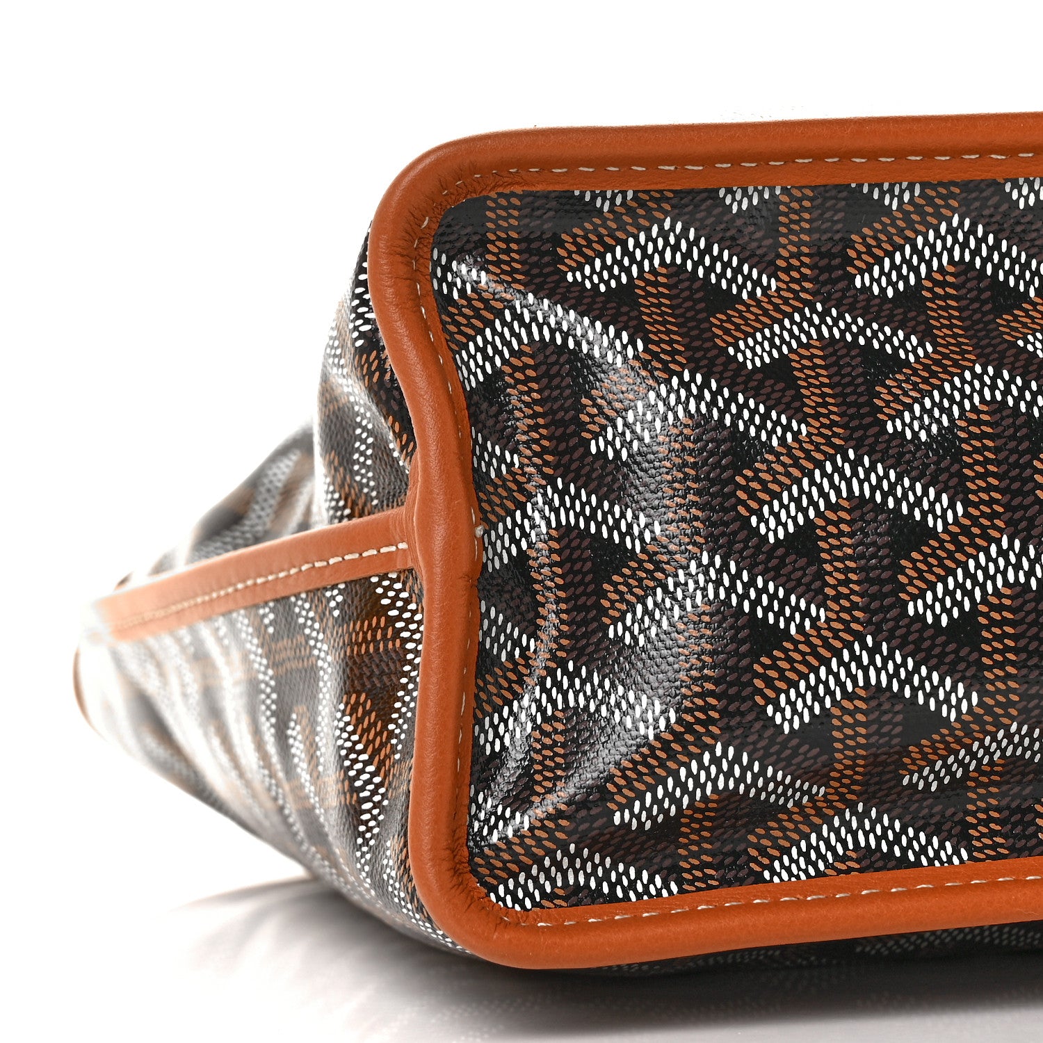 Goyard Goyardine Reversible Mini Anjou Black Gold 7 of 8