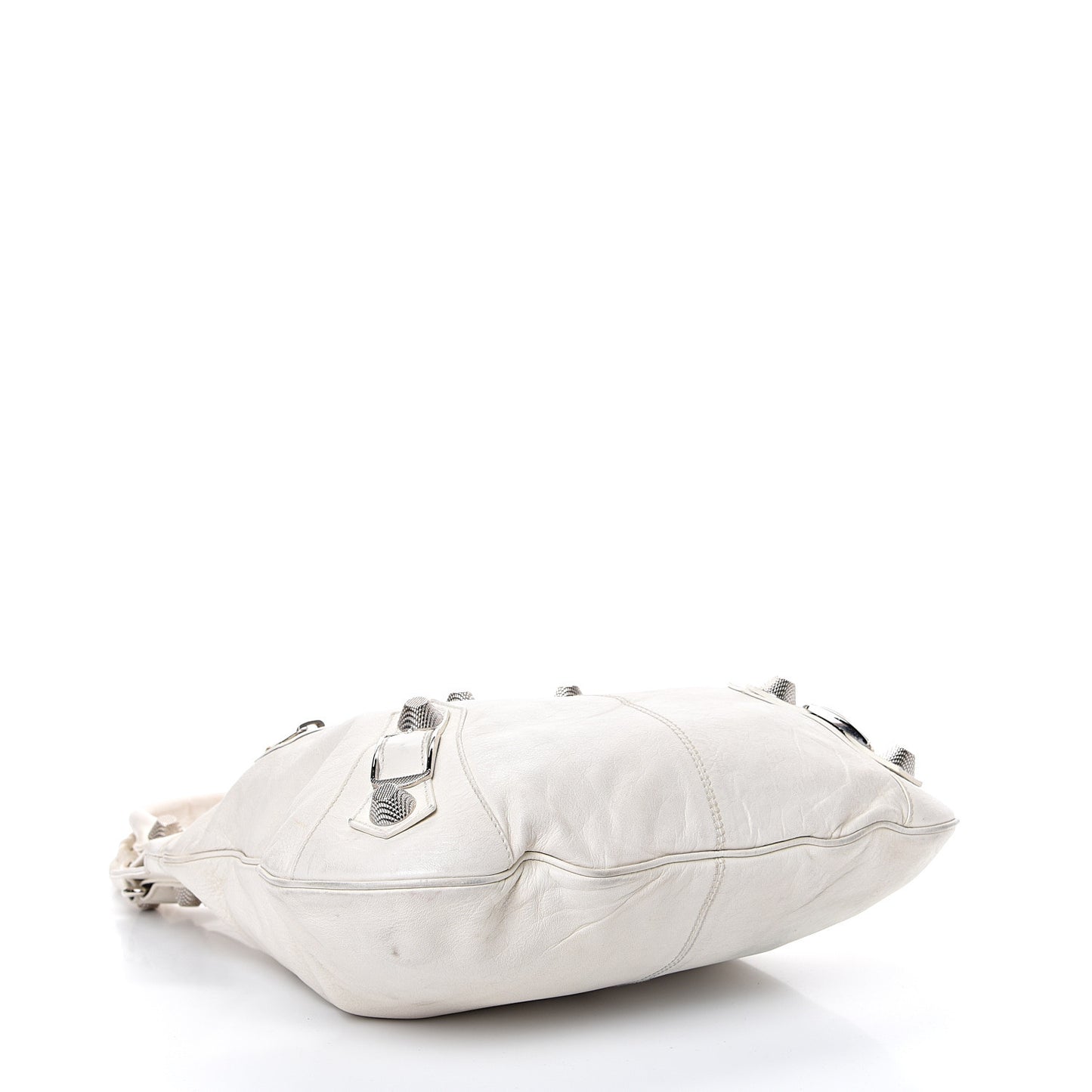 Agneau Giant 21 Silver Hardware Slim Hobo