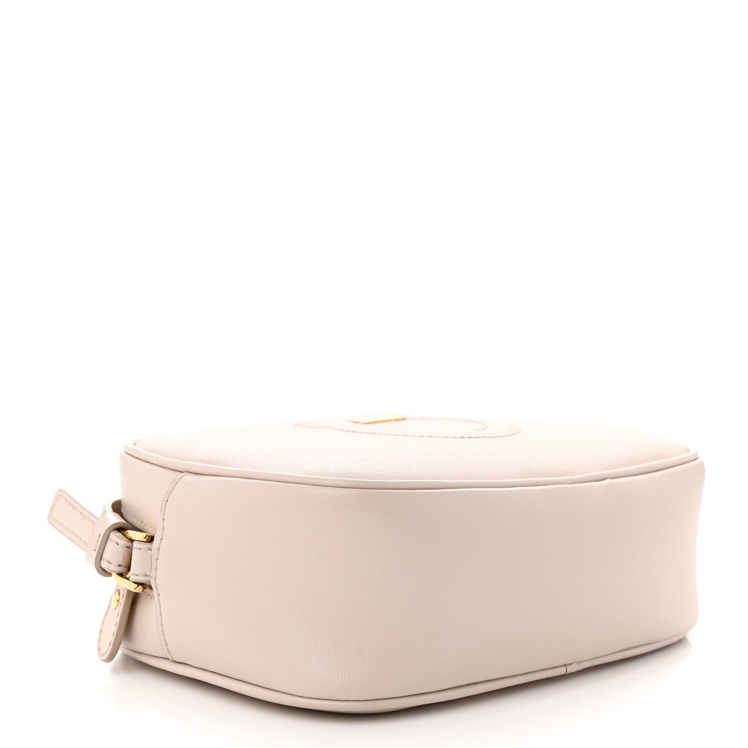 Salvatore Ferragamo Calfskin City Goncho Crossbody Camera Bag New Bisque 4 of 13