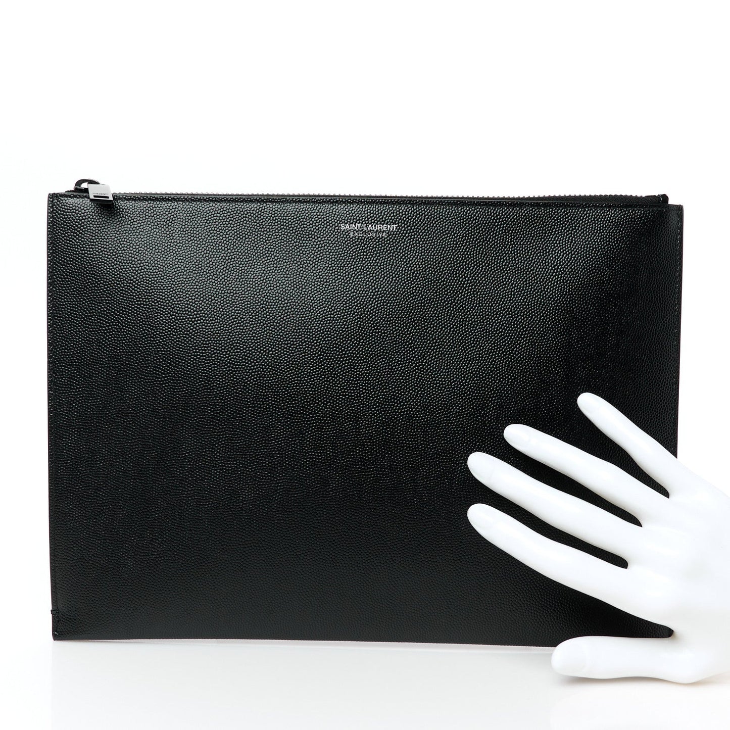 Grain De Poudre Zipped Tablet Holder Black