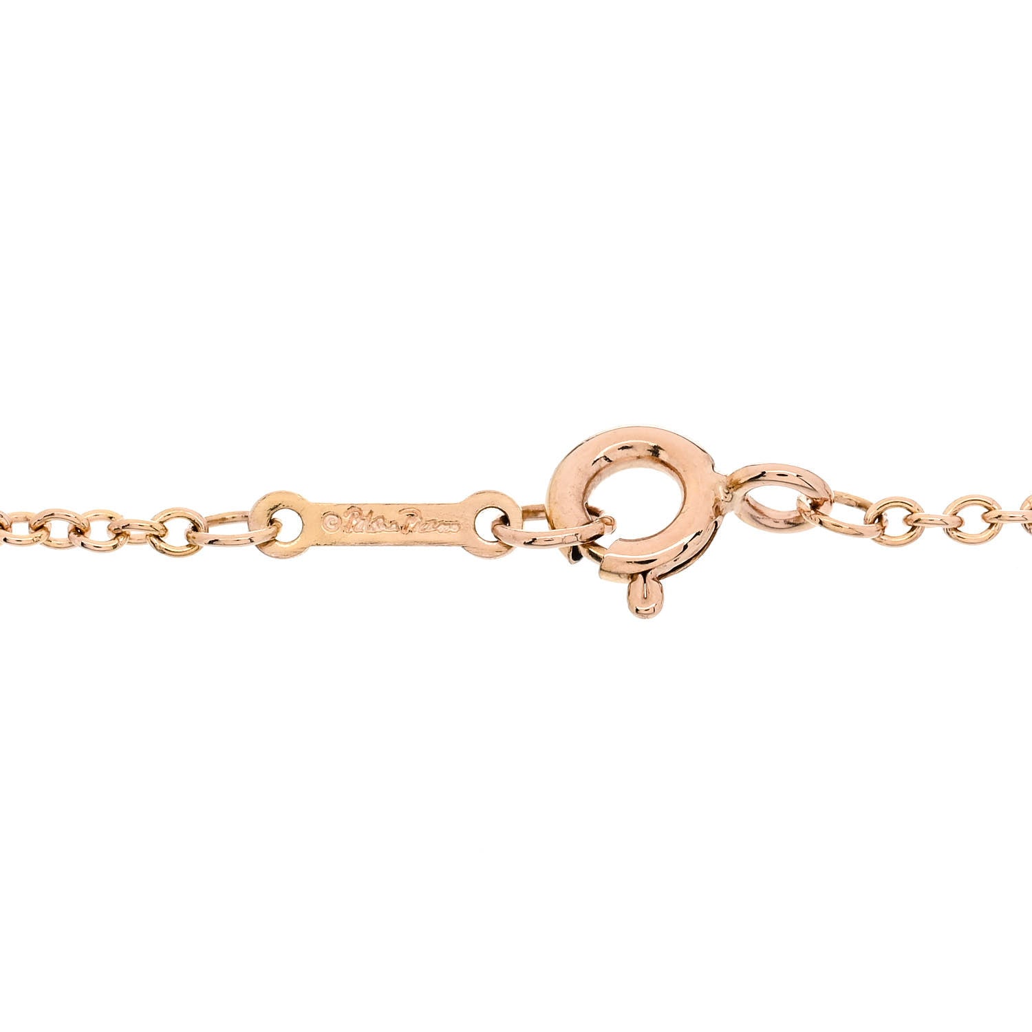 Tiffany 18K Rose Gold Diamond Double Loving Heart Bracelet 4 of 4