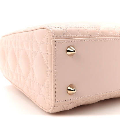 Christian Dior Lambskin Cannage Small My ABCDior Lady Dior Light Pink 8 of 9