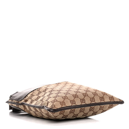 Gucci Monogram Messenger Crossbody Bag Dark Brown 3 of 6