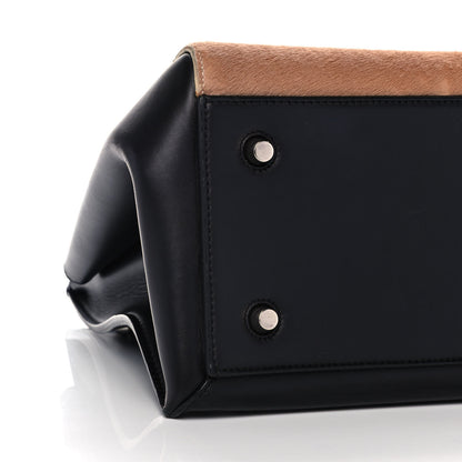 Celine Pony Hair Calfskin Medium Edge Shoulder Bag Praline 8 of 11