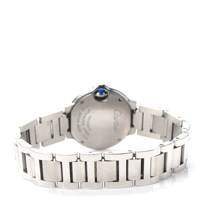 Cartier Stainless Steel 28mm Ballon Bleu De Quartz Watch 3 of 6