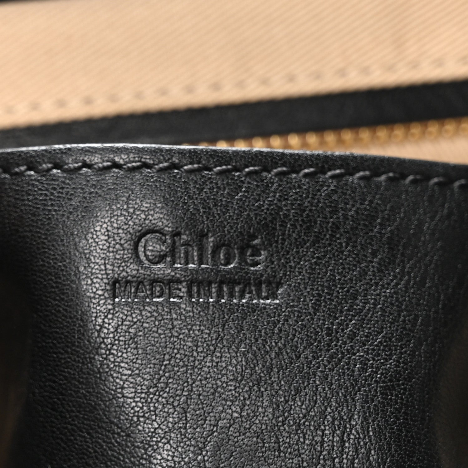Chloe Grained Lambskin Calfskin Small Lexa Shoulder Bag Black 6 of 10