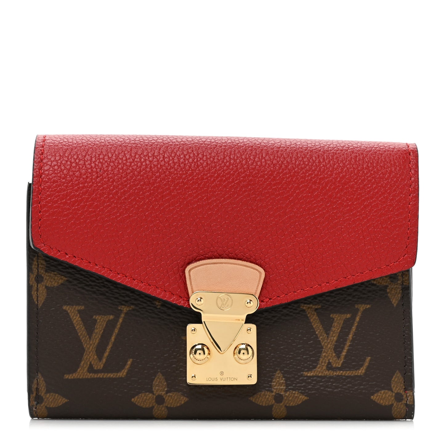Monogram Pallas Compact Wallet NM Cerise