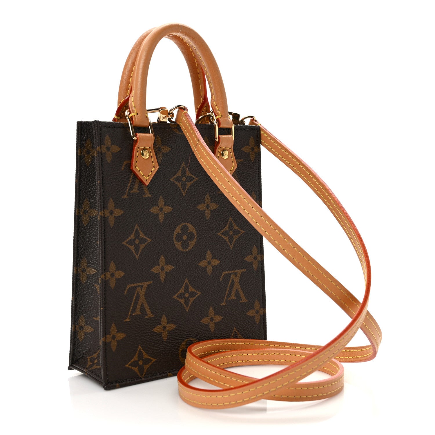 Louis Vuitton Monogram Petit Sac Plat 3 of 8