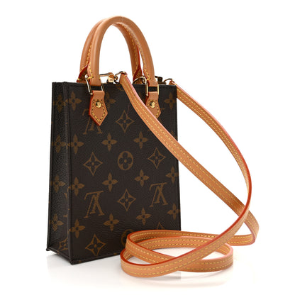 Louis Vuitton Monogram Petit Sac Plat 3 of 8