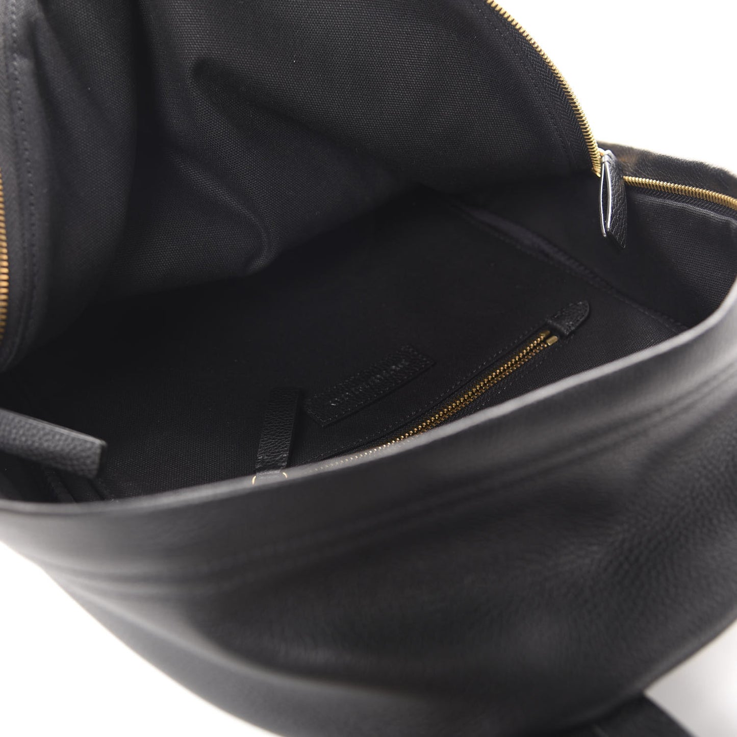 Mega Check Calfskin Abbeydale Simple Backpack Black Camel