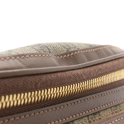 Gucci GG Supreme Monogram Textured Calfskin Retro Interlocking G Belt Bag Beige Ebony Brown Sugar 12 of 12