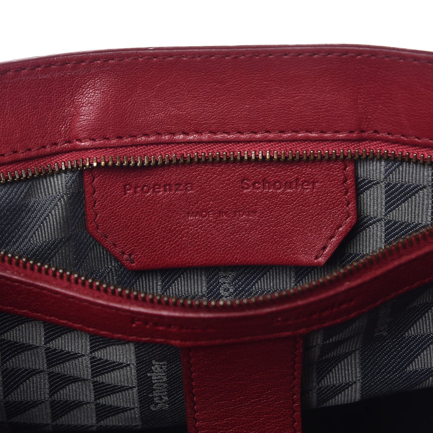 Lambskin Medium PS1 Satchel Chianti